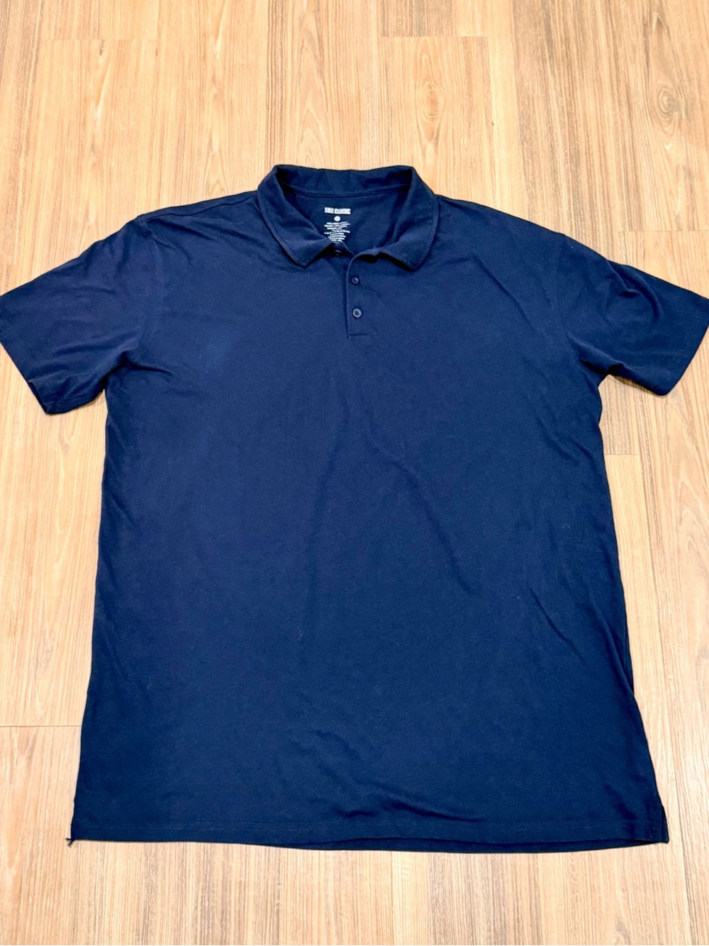 True Classic Men's XXL Navy Polo Shirt - Classic Short Sleeve
